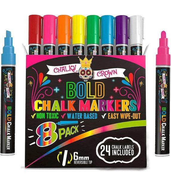 8 Pc Liquid Chalk