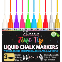 8 Pc Liquid Chalk