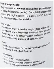 Holi Magic Glass